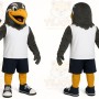 Gray Bird Mascot Costume
