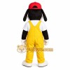 Black and Yellow Dog Mascot Costume Black and Yellow Dog Mascot Costume