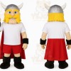 Yellow Viking Mascot Costume
