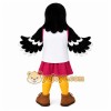 Black Bird Mascot Costume Black Bird Mascot Costume