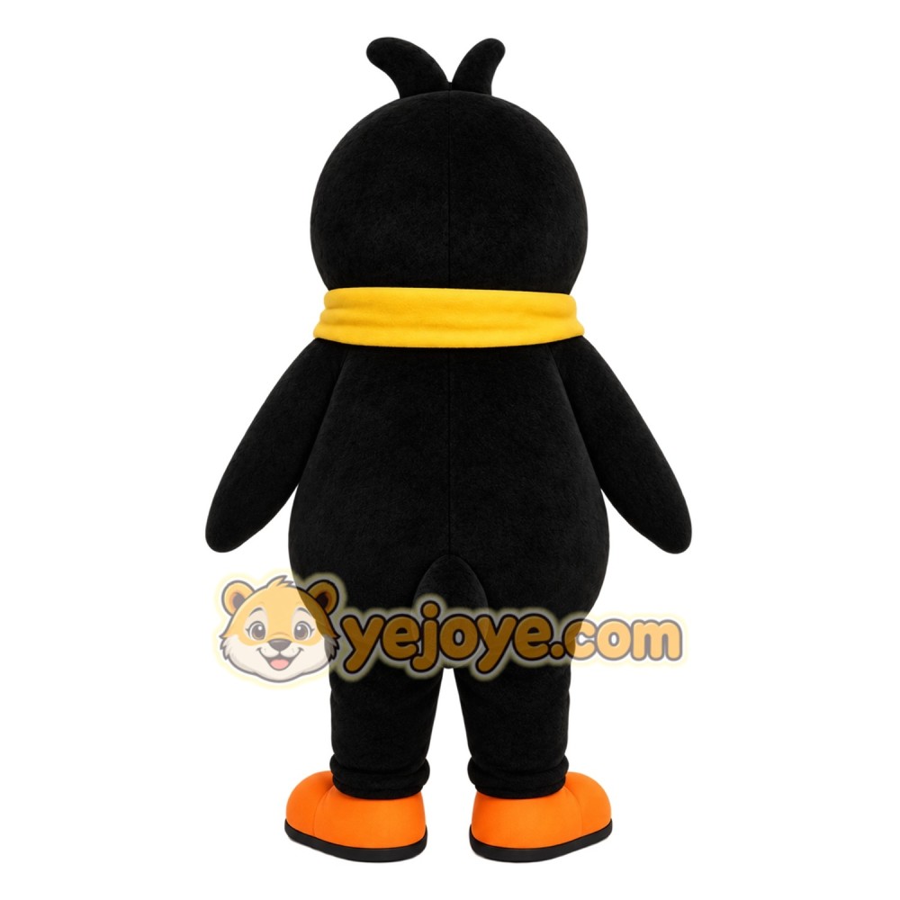 Black Penguin Mascot Costume Black Penguin Mascot Costume