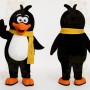 Black Penguin Mascot Costume