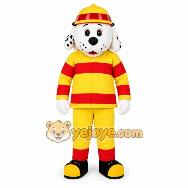 Yellow Dog Mascot Costume Yellow Dog Mascot Costume