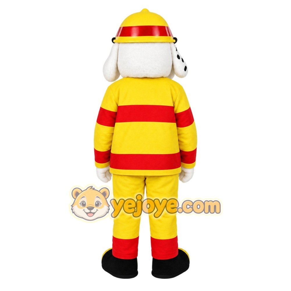 Yellow Dog Mascot Costume