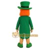 Green Leprechaun Mascot Costume Green Leprechaun Mascot Costume