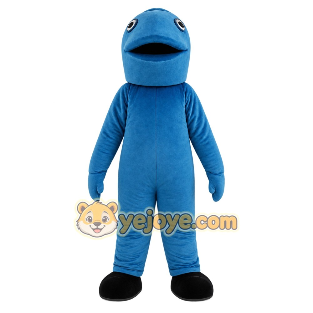 Blue Animal Mascot Costume Blue Animal Mascot Costume