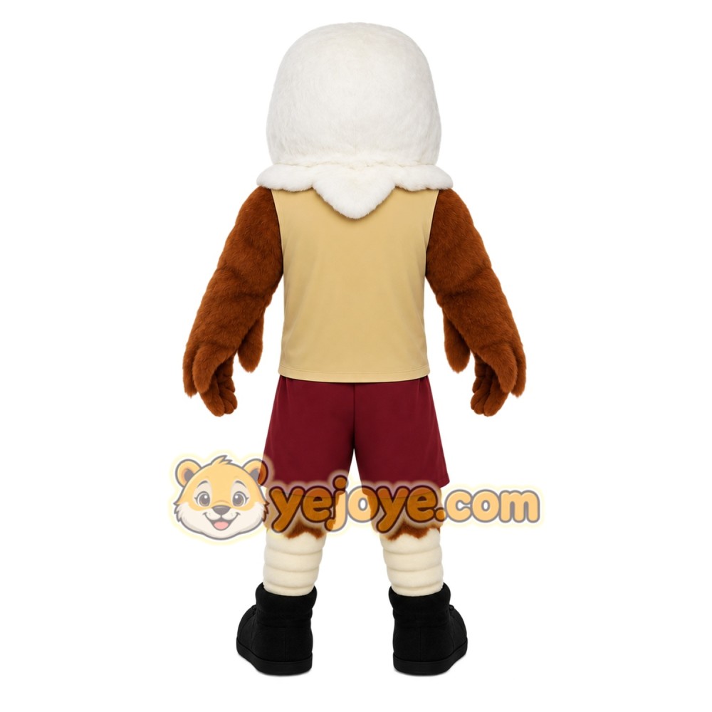 Brown Eagle Mascot Costume Brown Eagle Mascot Costume