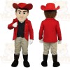 Red Character Mascot Costume
