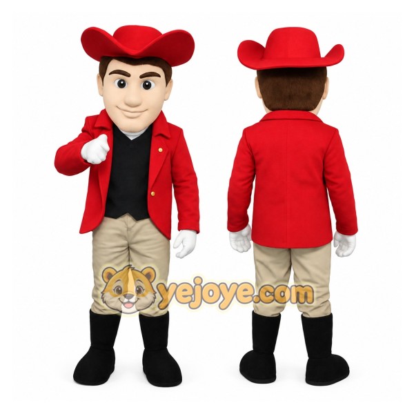 Red Character Mascot Costume