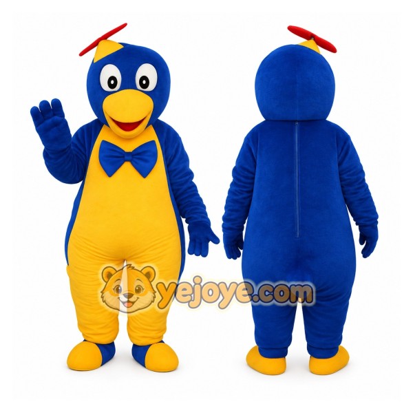 Blue Penguin Mascot Costume