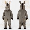 Gray Donkey Mascot Costume