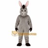 Gray Donkey Mascot Costume Gray Donkey Mascot Costume