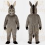 Gray Donkey Mascot Costume