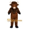 Brown Buffalo Mascot Costume