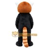 Brown Red Panda Mascot Costume