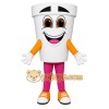 White Cup Mascot Costume White Cup Mascot Costume
