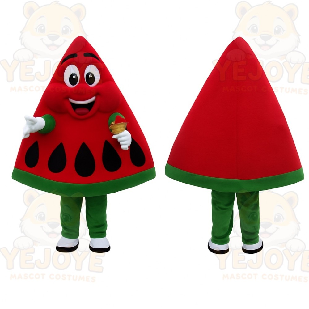 Red Watermelon Mascot Costume