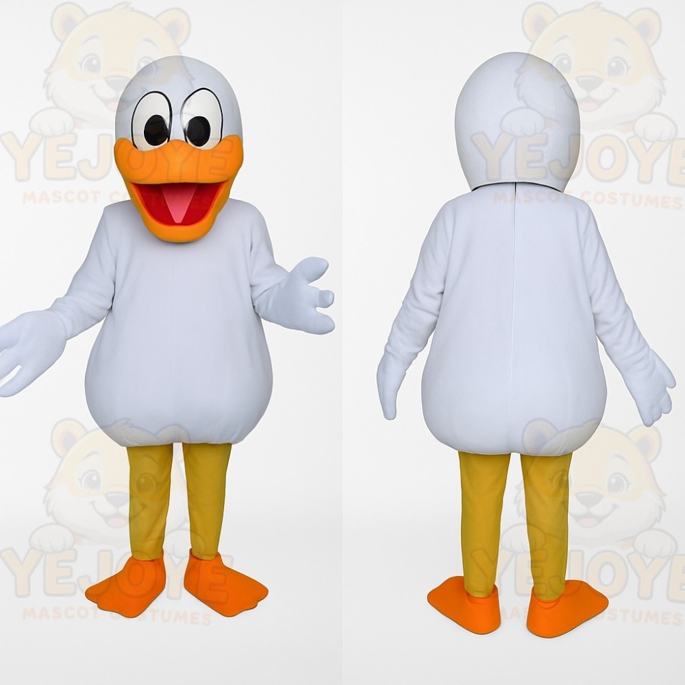 White Duck Mascot Costume
