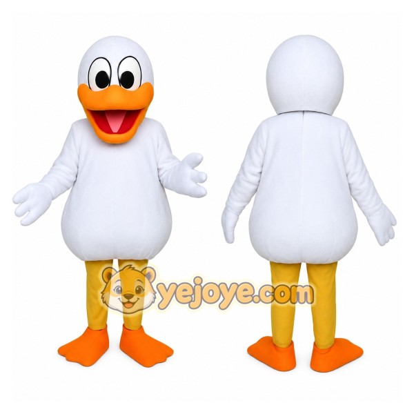 White Duck Mascot Costume