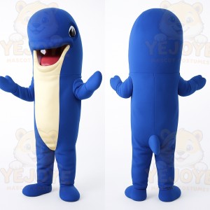 Blue Whale Mascot Costume