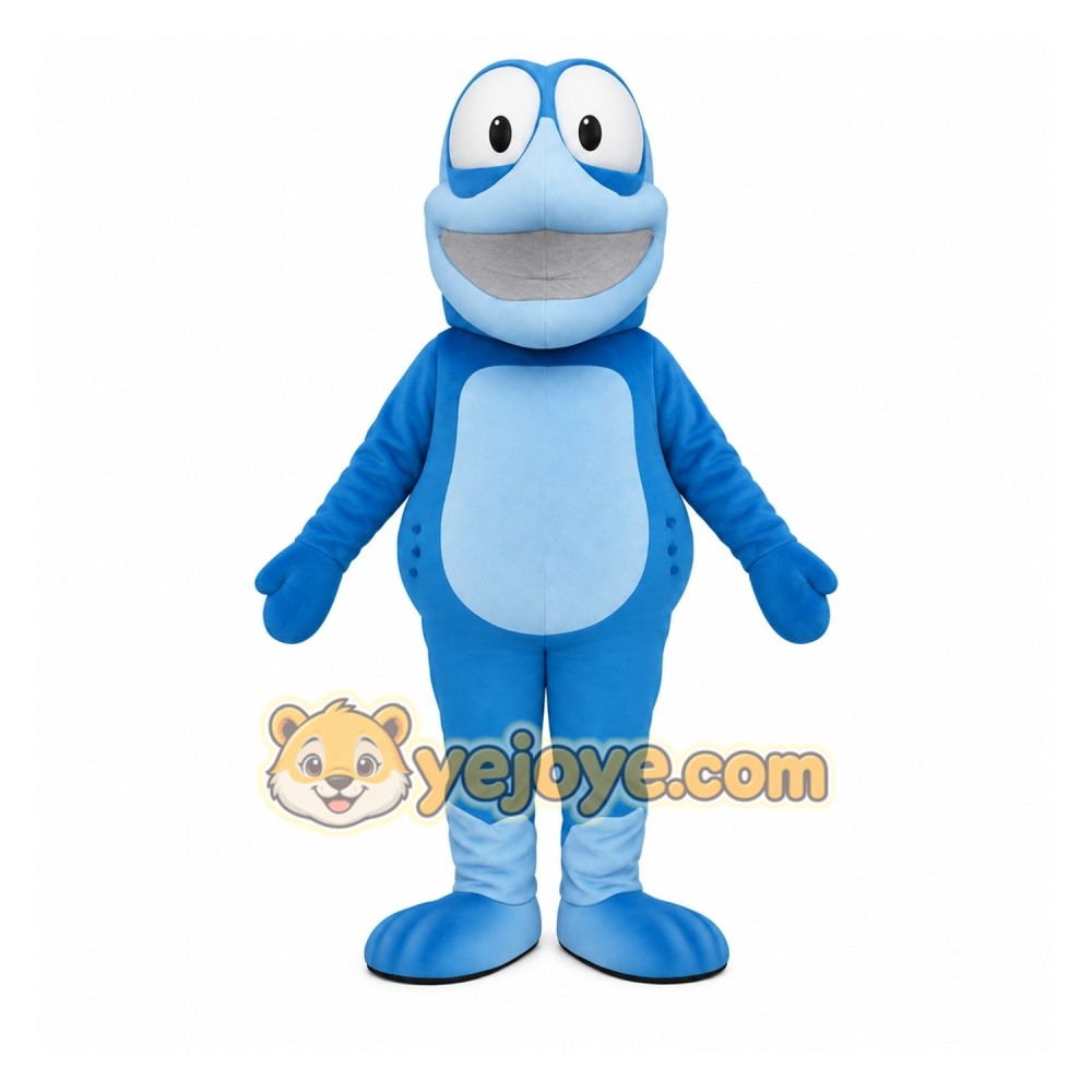 Blue Shark Mascot Costume Blue Shark Mascot Costume