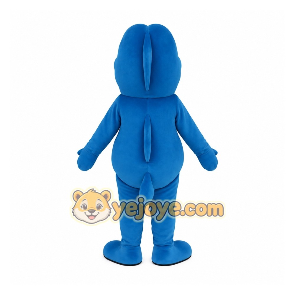Blue Shark Mascot Costume Blue Shark Mascot Costume
