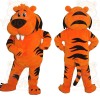 Orange Black Tiger Mascot Costume