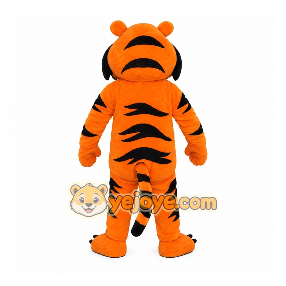 Orange Black Tiger Mascot Costume Orange Black Tiger Mascot Costume