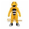 Yellow Black Crocodile Mascot Costume Yellow Black Crocodile Mascot Costume