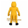 Yellow Black Crocodile Mascot Costume Yellow Black Crocodile Mascot Costume
