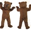 Brown Grizzly Bear Mascot Costume