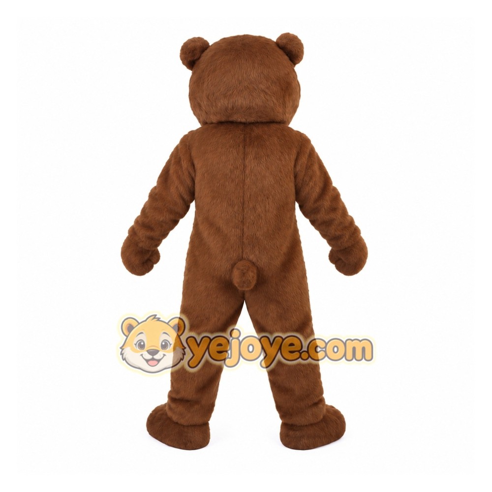 Brown Grizzly Bear Mascot Costume Brown Grizzly Bear Mascot Costume