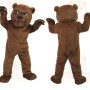 Brown Grizzly Bear Mascot Costume