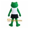 Green White Black Frog Mascot Costume