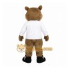 Brown White Bear Mascot Costume Brown White Bear Mascot Costume