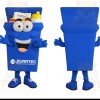 Blue Recycling Bin Mascot Costume