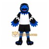 Black Blue White Bird Mascot Costume