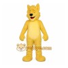 Yellow Wolf Mascot Costume