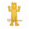 Yellow Wolf Mascot Costume