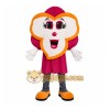 Magenta Orange White Flower Mascot Costume Magenta Orange White Flower Mascot Costume