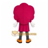 Magenta Orange White Flower Mascot Costume Magenta Orange White Flower Mascot Costume