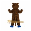 Brown Black Spotted Leopard Mascot Costume Brown Black Spotted Leopard Mascot Costume