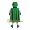 Green Gray Superhero Man Mascot Costume Green Gray Superhero Man Mascot Costume