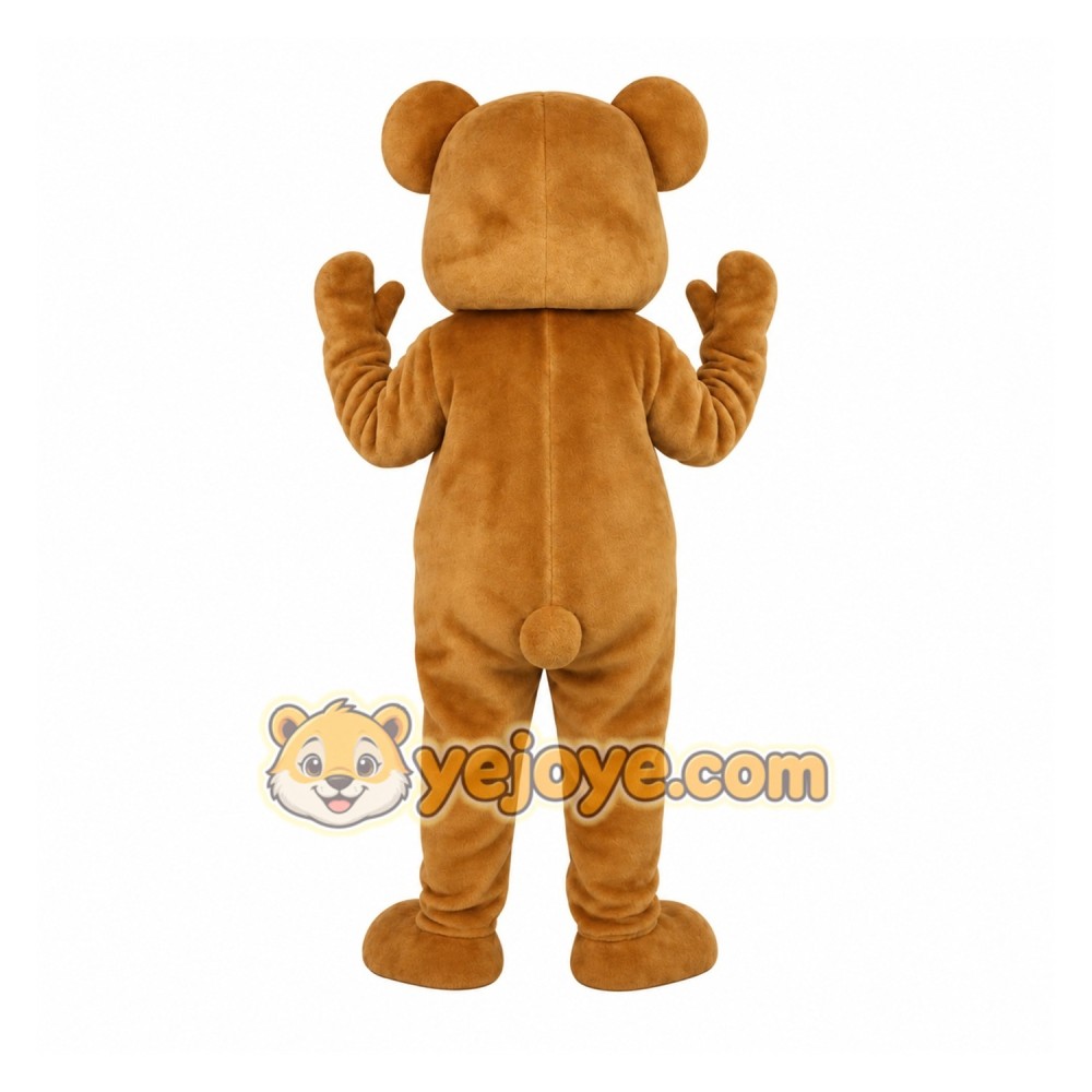 Light Brown Bear Mascot Costume Light Brown Bear Mascot Costume