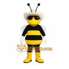 Yellow Black White Cowboy Bee Mascot Costume Yellow Black White Cowboy Bee Mascot Costume