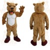 Brown White Mountain Lion Mascot Costume
