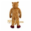 Brown White Mountain Lion Mascot Costume