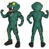 Green Black Cobra Snake Mascot Costume