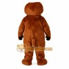 Brown White Woolly Mammoth Mascot Costume