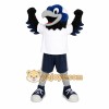 Blue White Black Eagle Mascot Costume